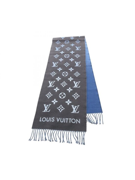 Monogram Gradient Scarf S00 - Men - Accessories | LOUIS  Louis Vuitton Scarf All About Monogram Gradient Wool